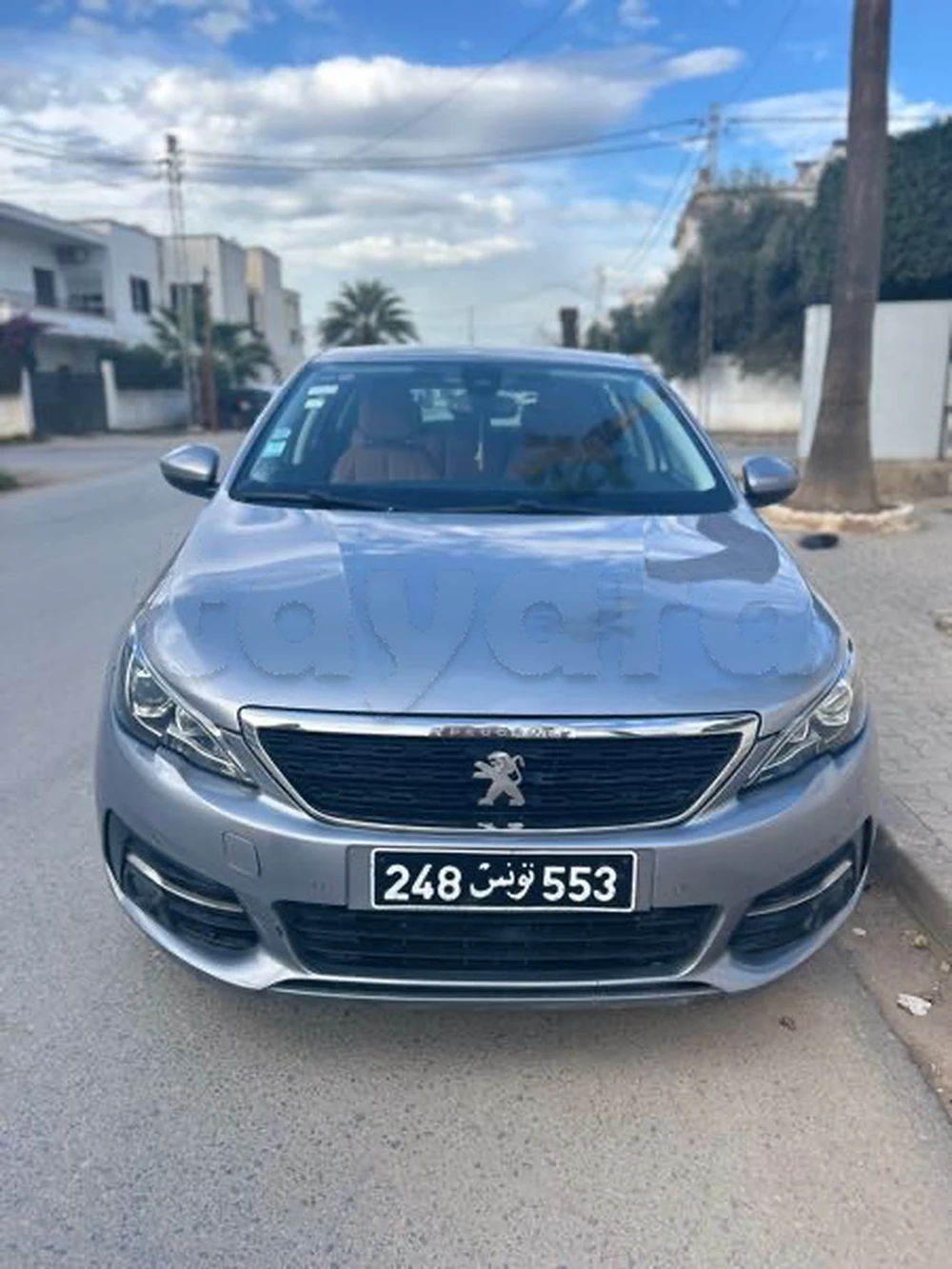 Carte voiture Peugeot 308