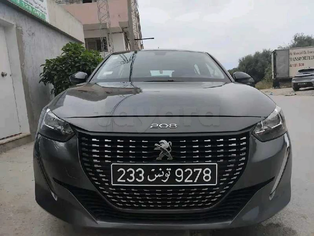 Carte voiture Peugeot 208