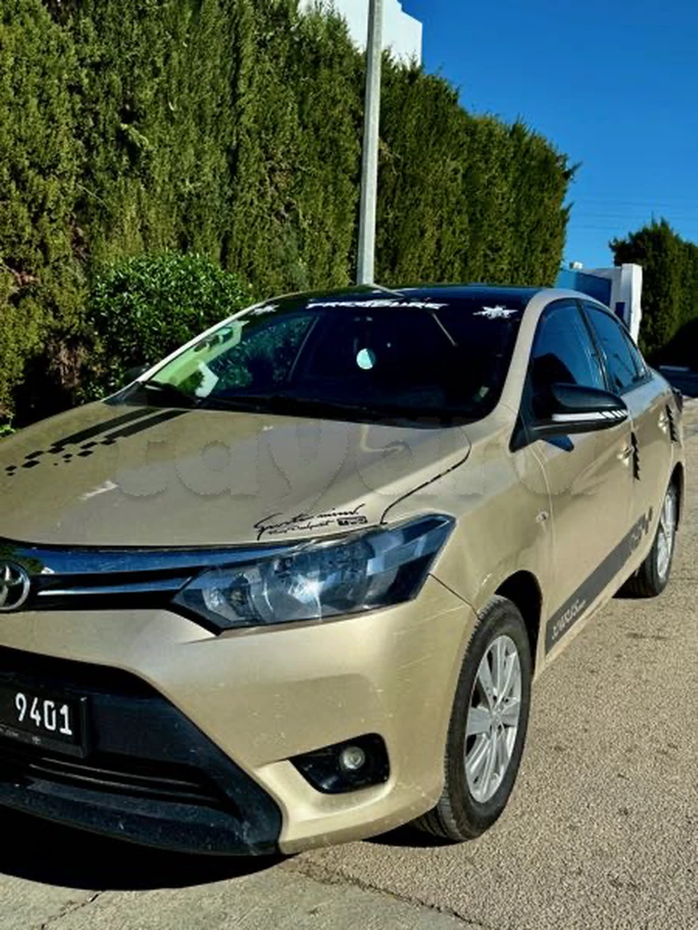 Carte voiture Toyota Yaris