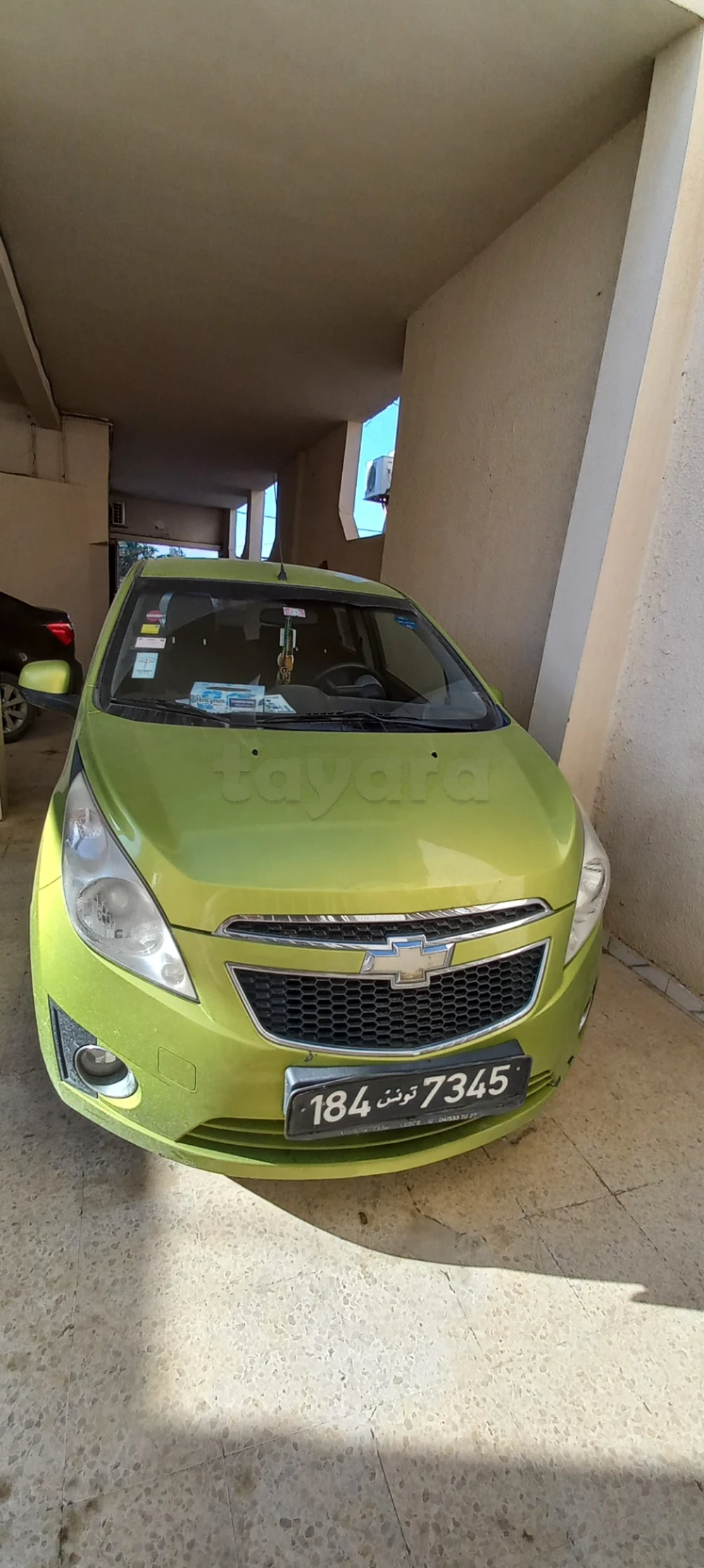 Carte voiture Chevrolet Spark