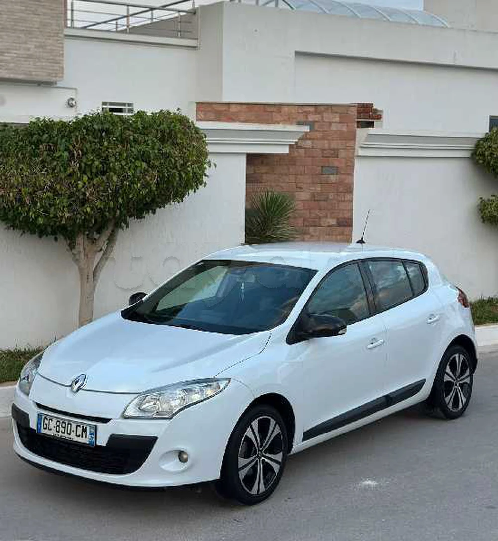 Carte voiture Renault Megane