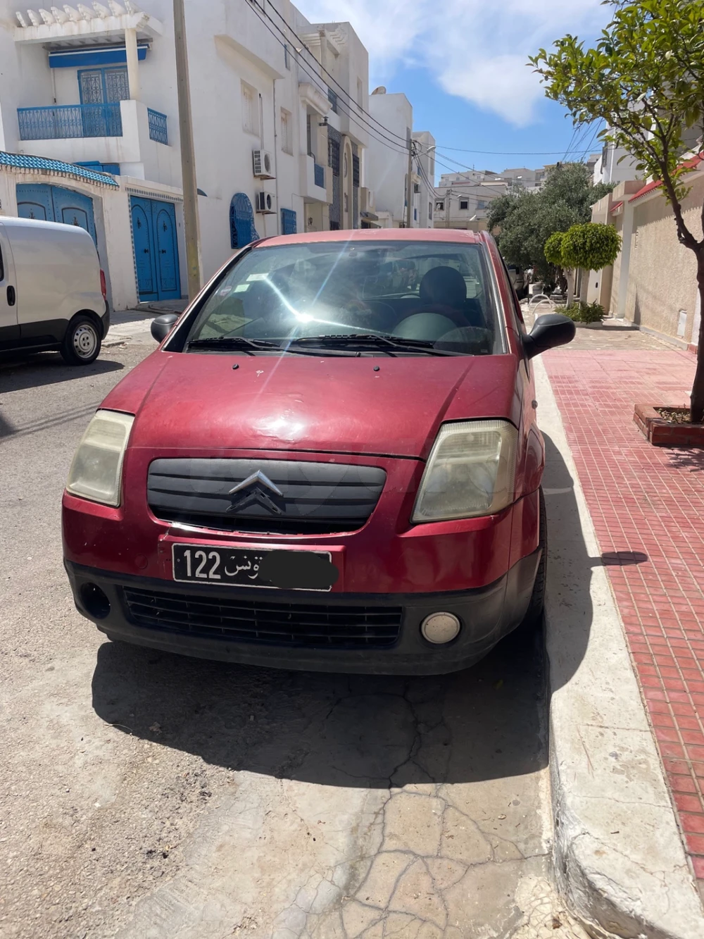 Carte voiture Citroen C2
