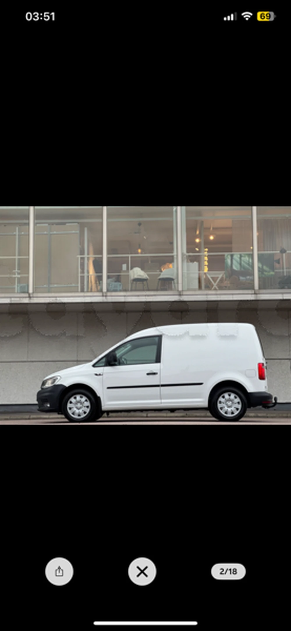 Carte voiture Volkswagen Caddy