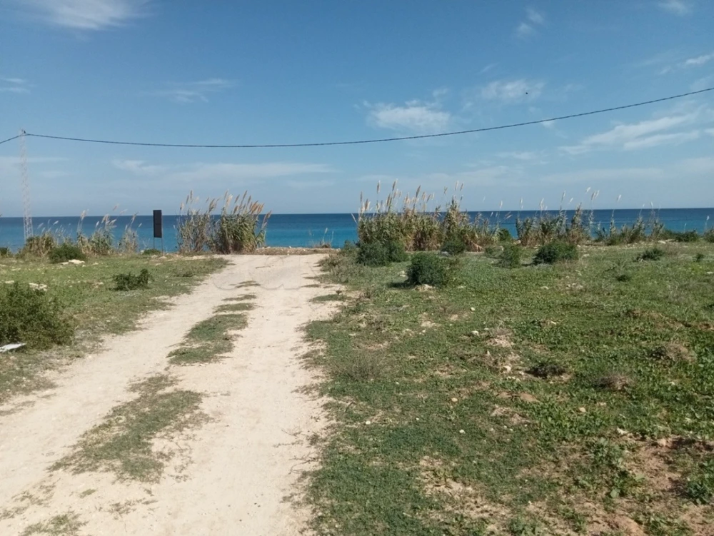 Occasion à ne jamais rater ! des Terrains pieds dans l'eau entre Dar Allouch et El Haouaria destinée à devenir un futur quartier haut standing de villas a partir de 300m2 prix très raisonnable