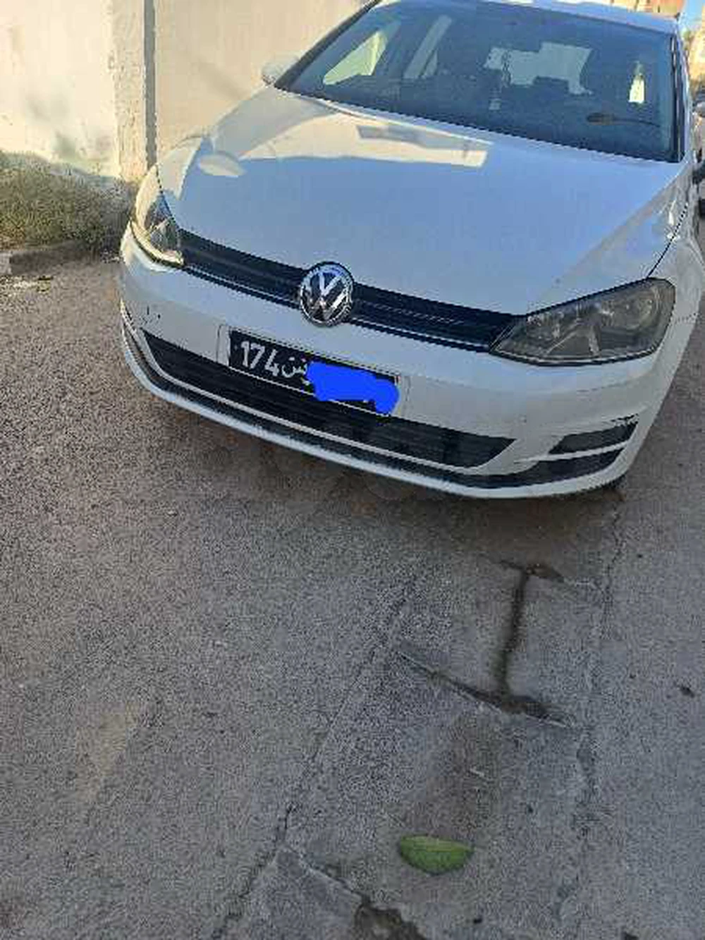 Carte voiture Volkswagen Golf 7