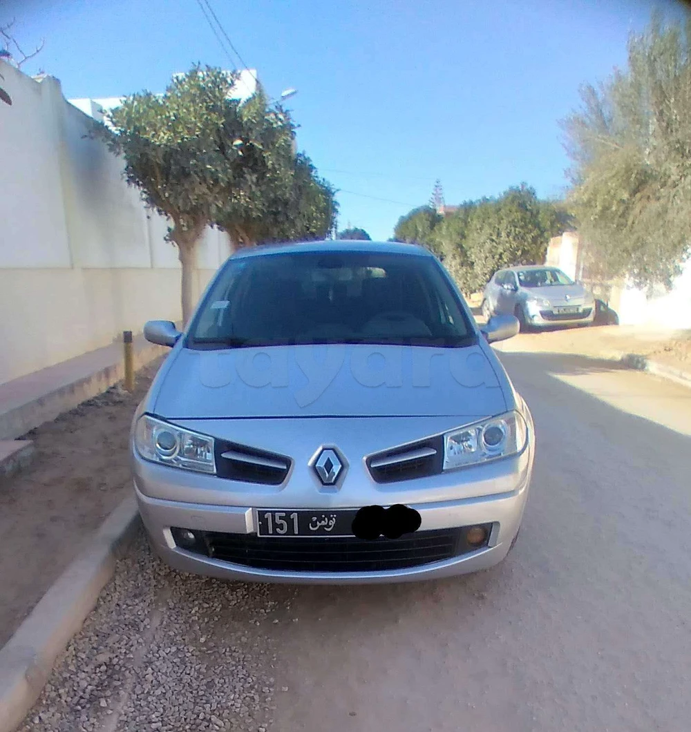 Carte voiture Renault Megane