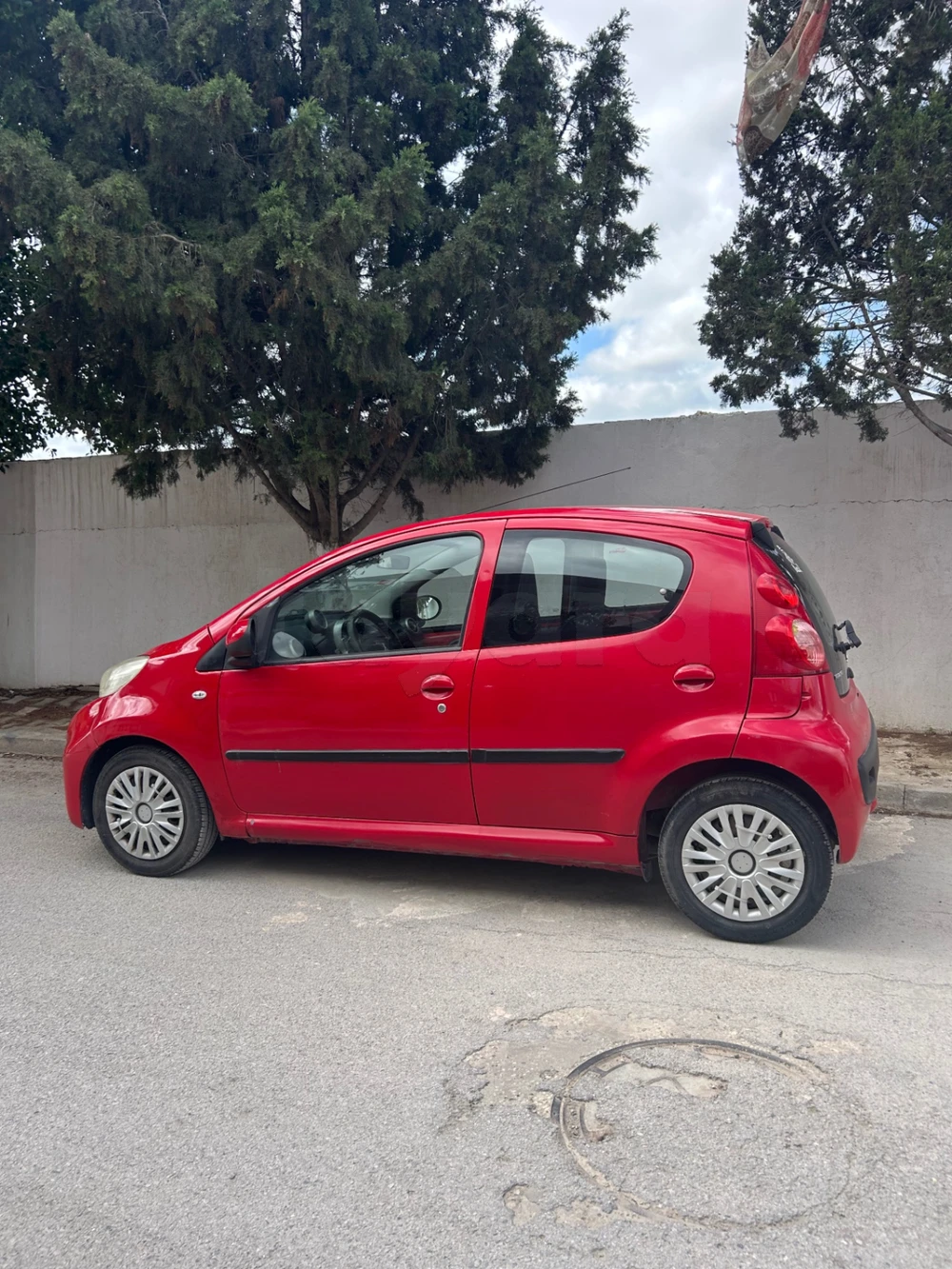 Carte voiture Peugeot 107