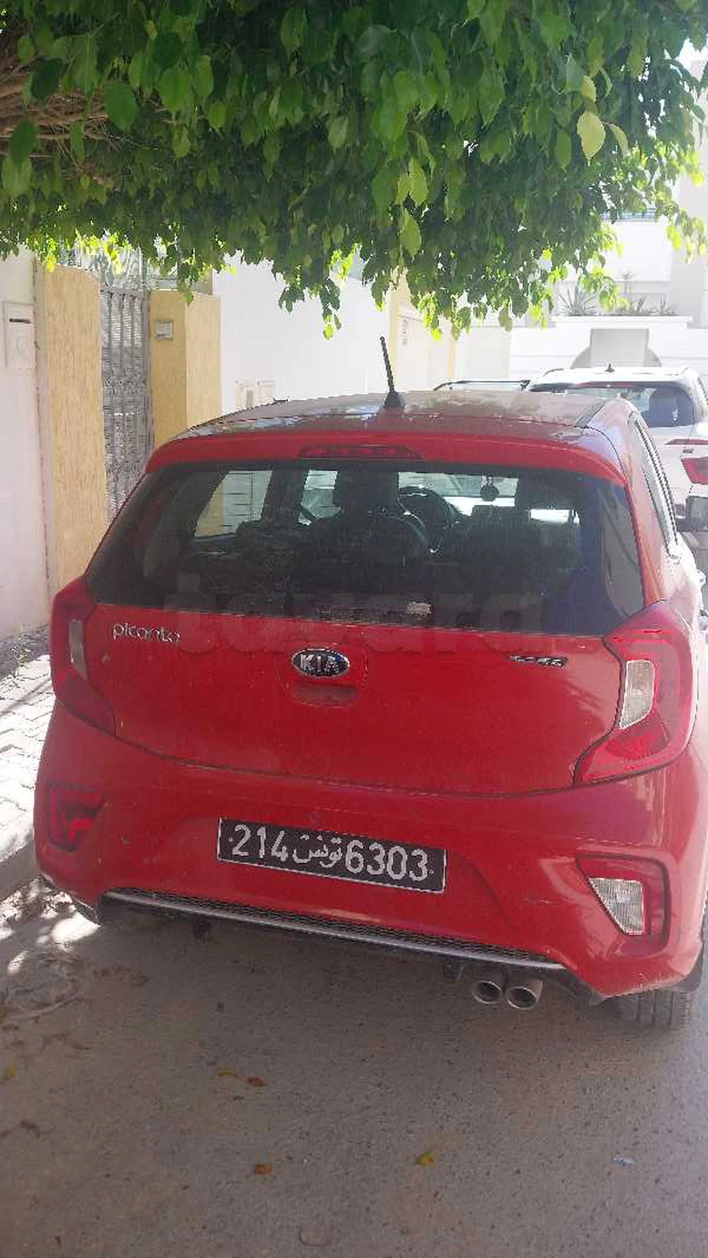 Carte voiture Kia Picanto