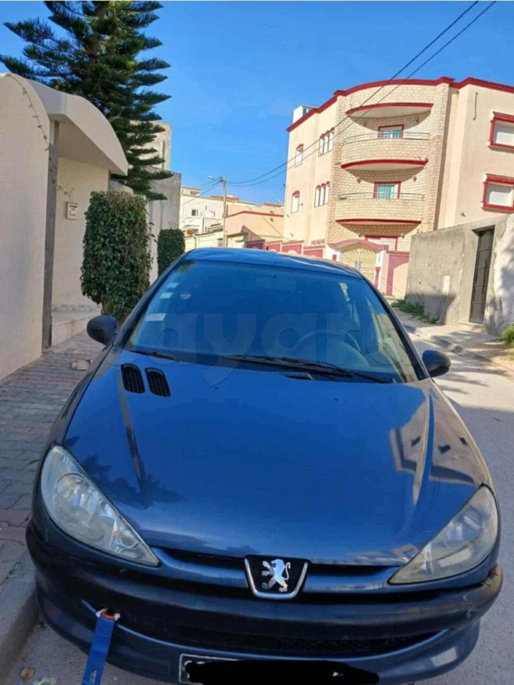 Carte voiture Peugeot 206