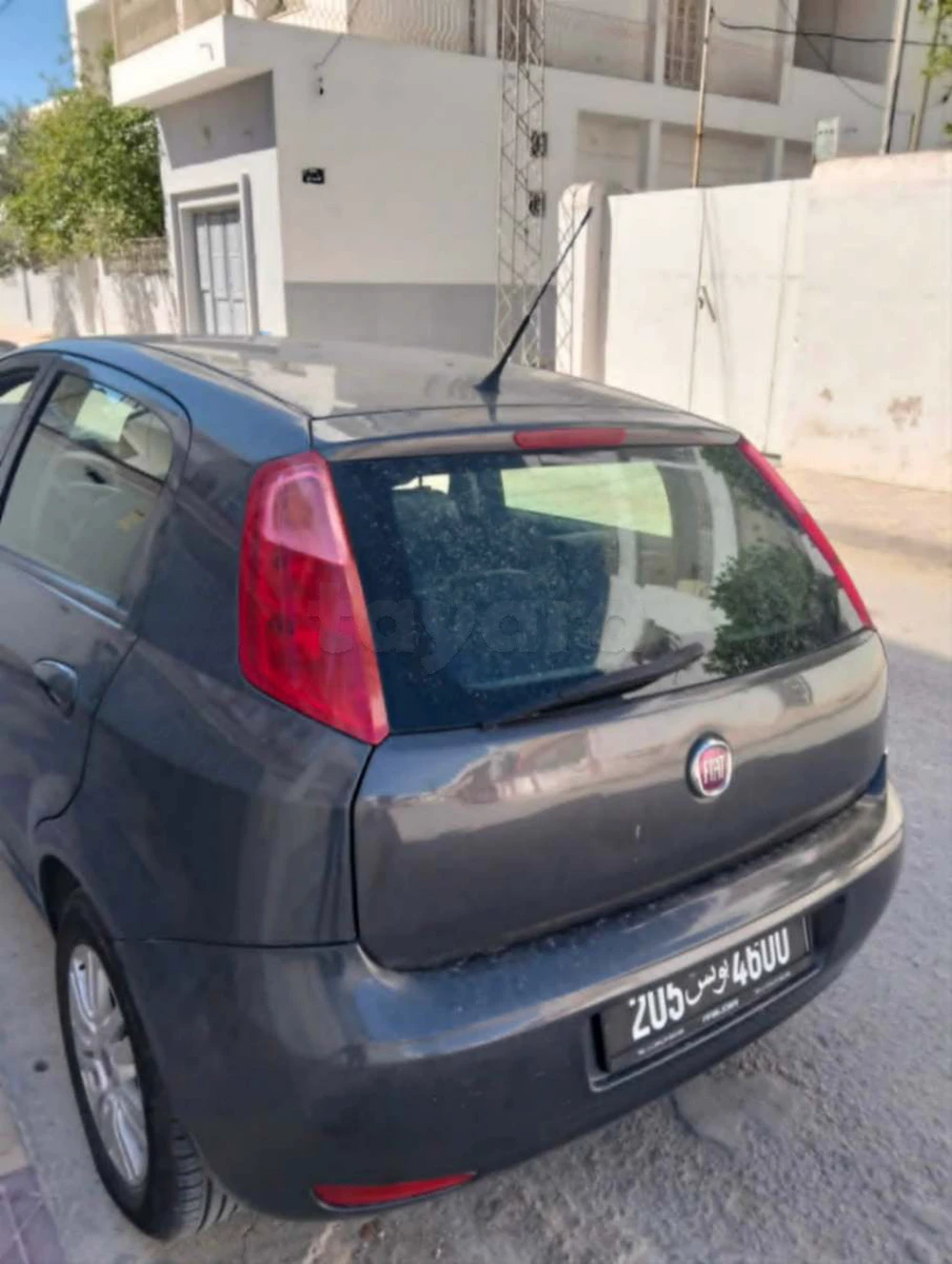Carte voiture Fiat Punto