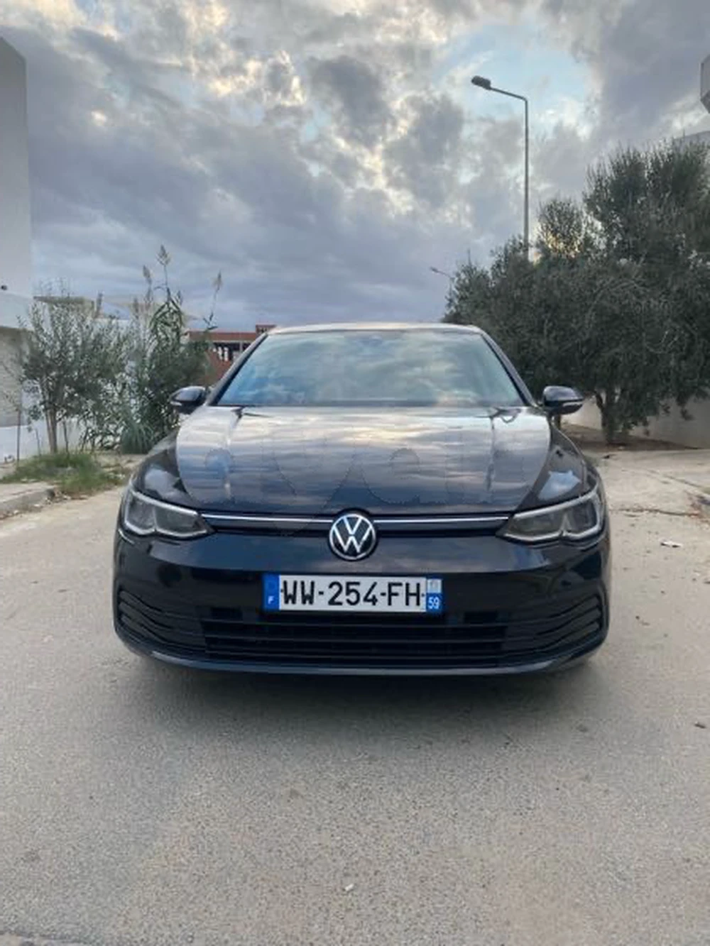 Carte voiture Volkswagen Golf 8