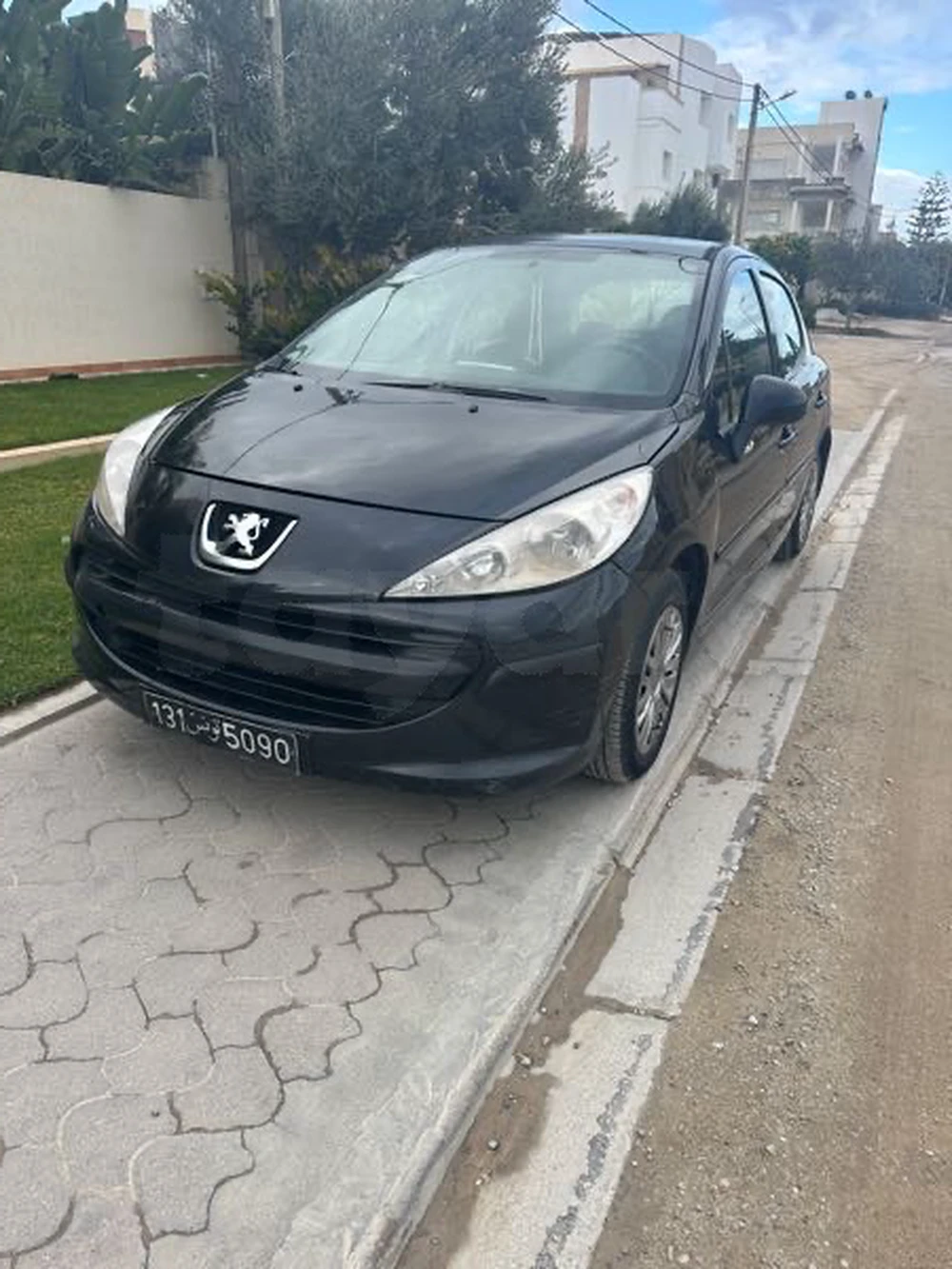 Carte voiture Peugeot 207