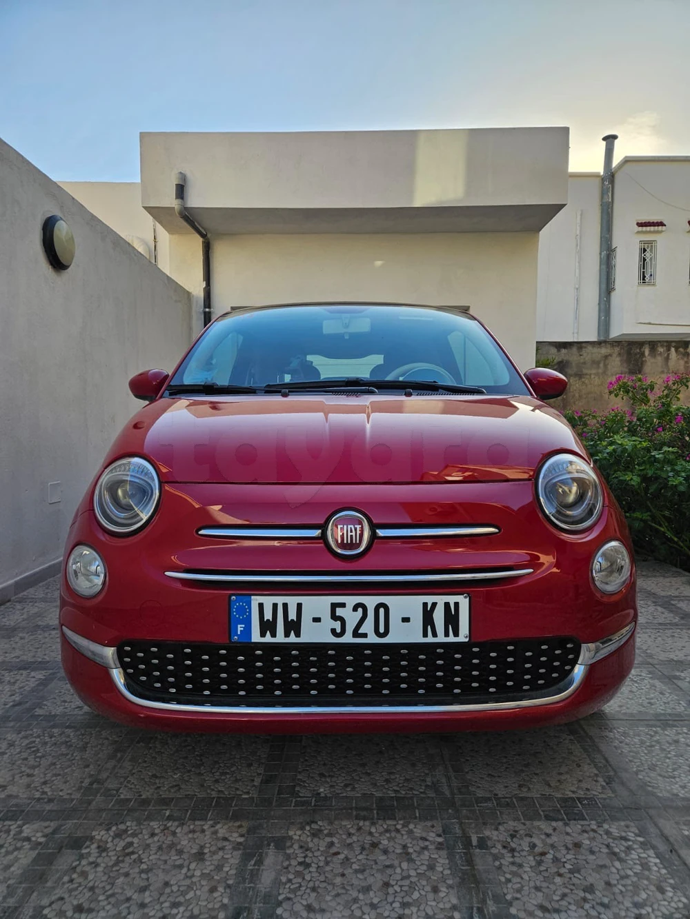 Carte voiture Fiat 500