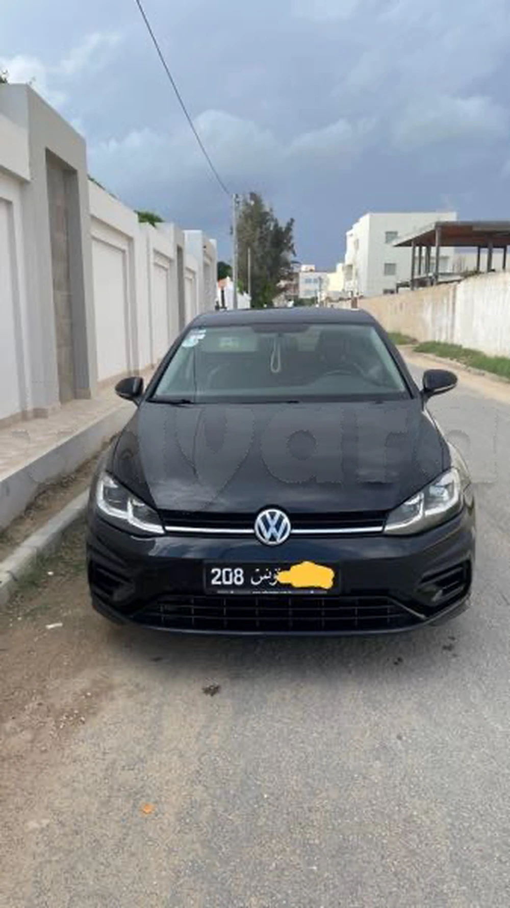 Carte voiture Volkswagen Golf 8