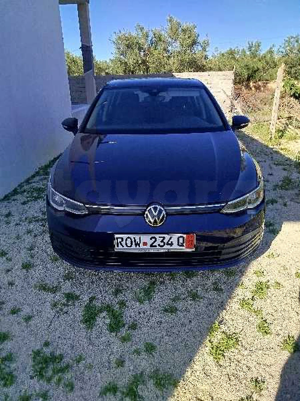 Carte voiture Volkswagen Golf 8