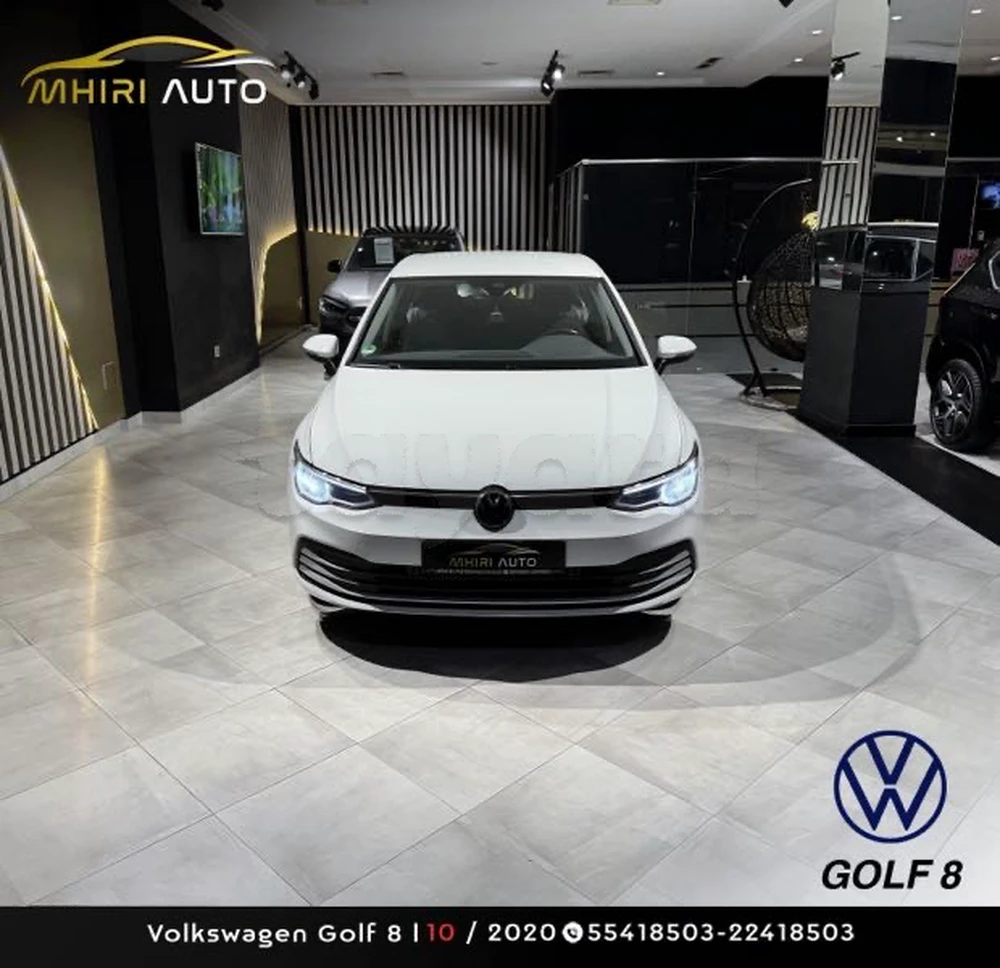 Carte voiture Volkswagen Golf