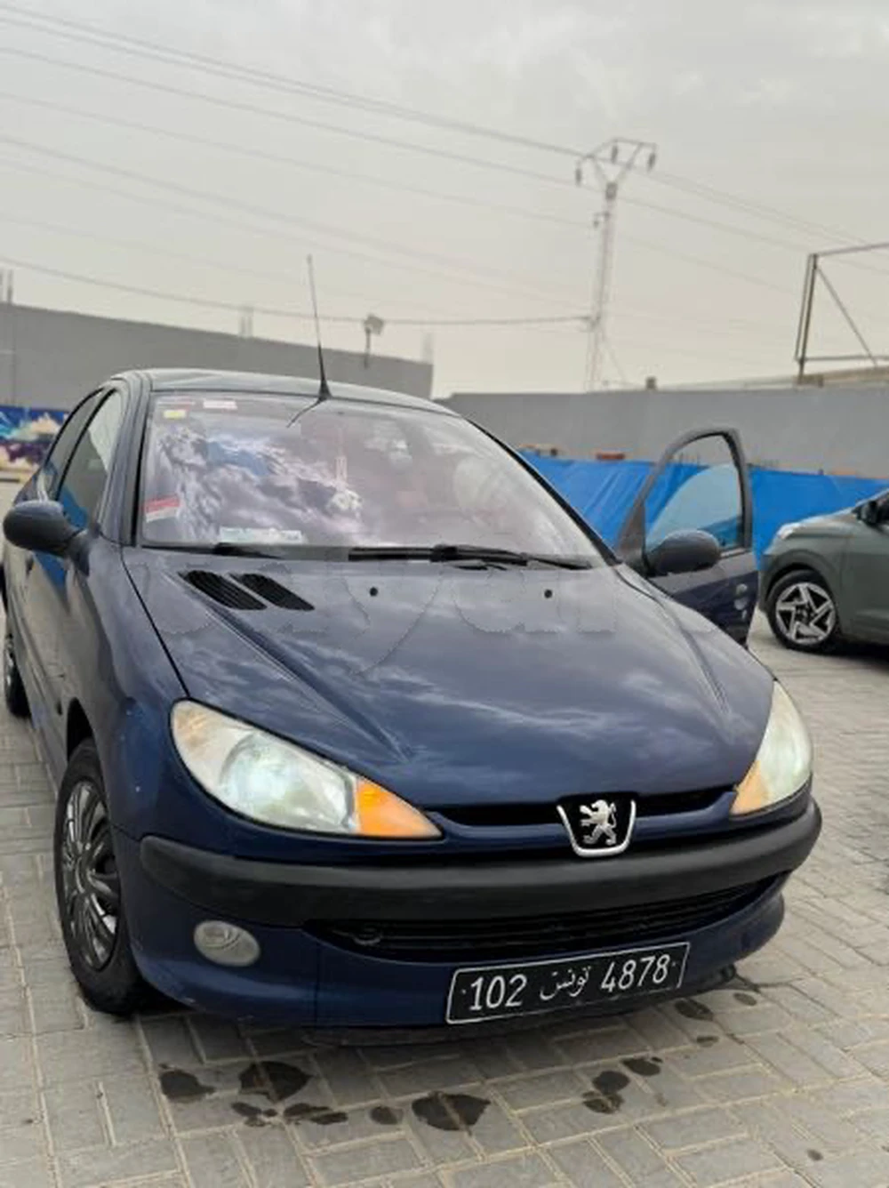 Carte voiture Peugeot 206