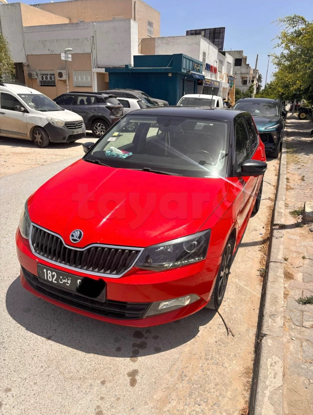 Carte voiture Skoda Fabia
