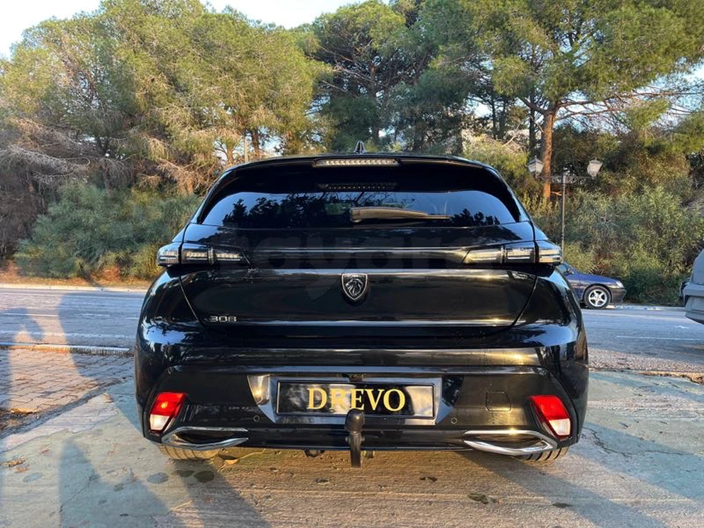 Carte voiture Peugeot 308