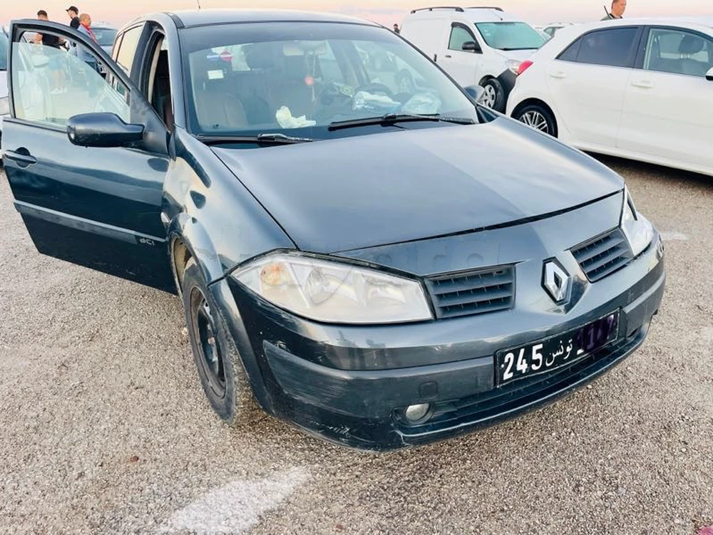 Carte voiture Renault Megane