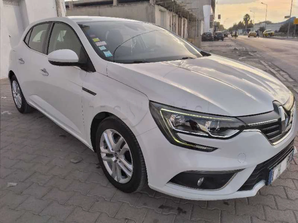 Carte voiture Renault Megane