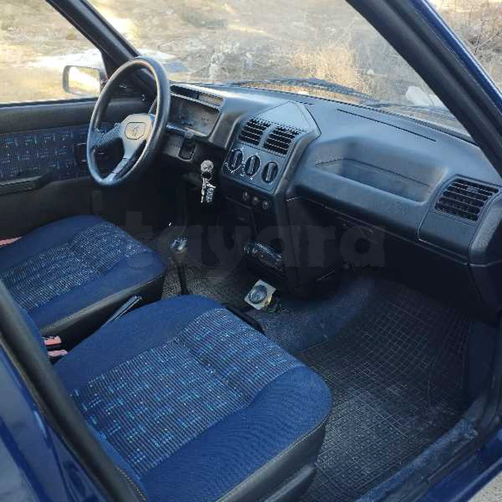 Carte voiture Peugeot 205