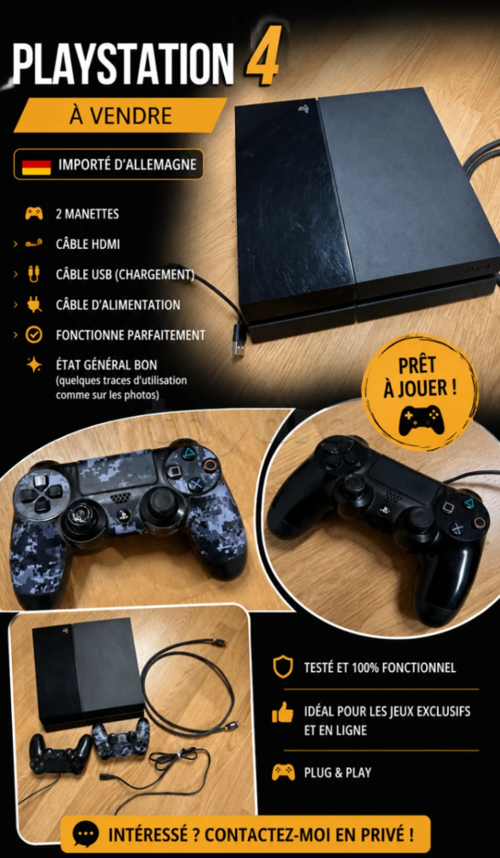 Ps4 à vendre