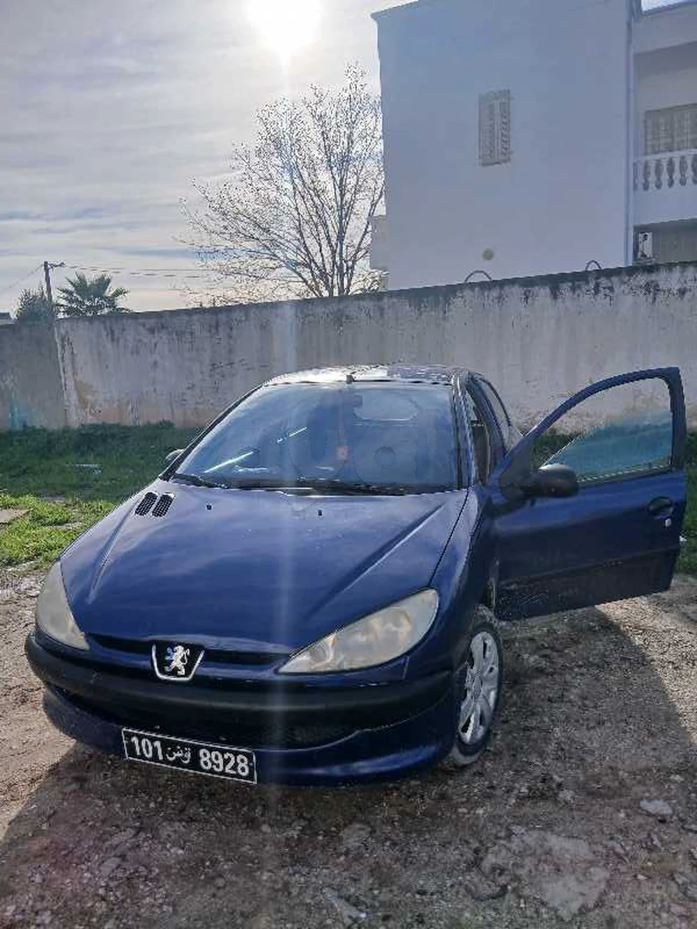 Carte voiture Peugeot 206 SW