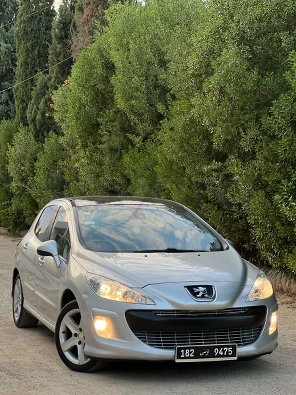 Carte voiture Peugeot 308