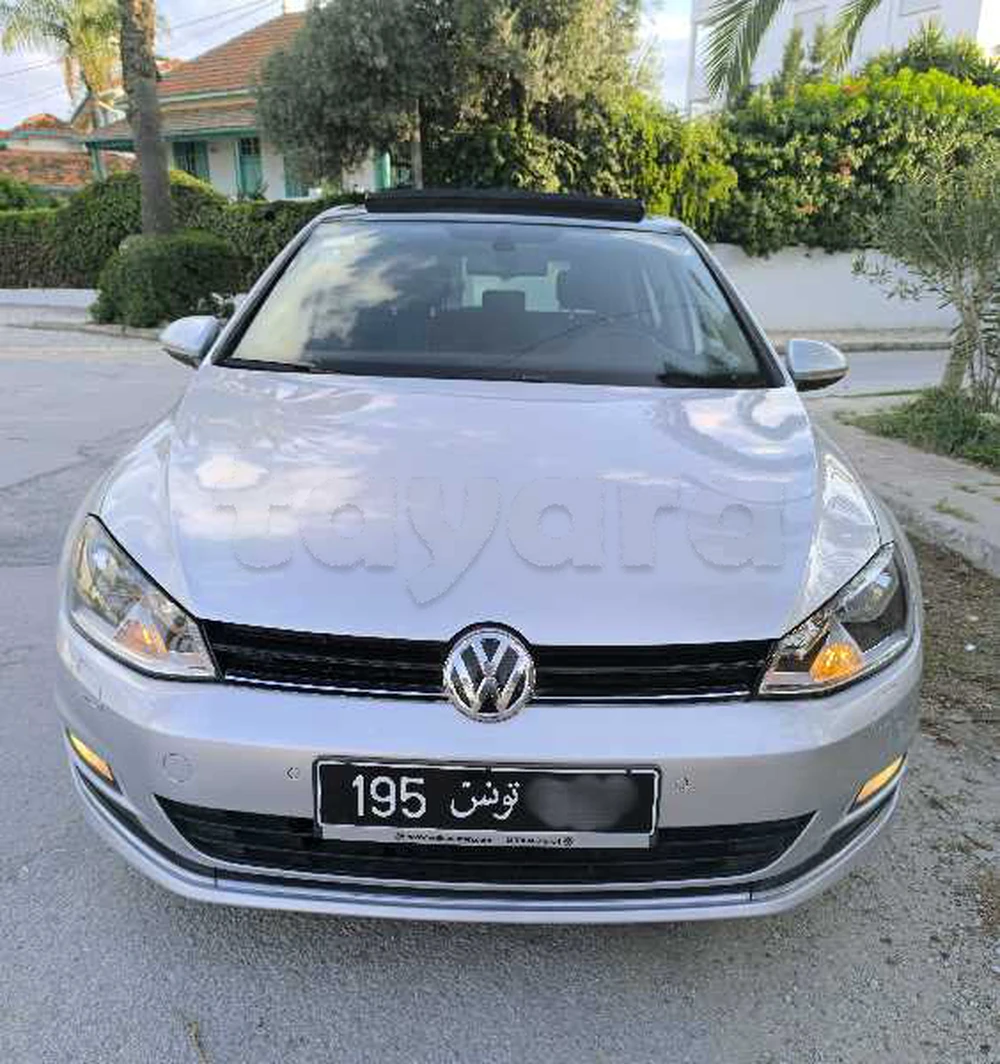 Carte voiture Volkswagen Golf