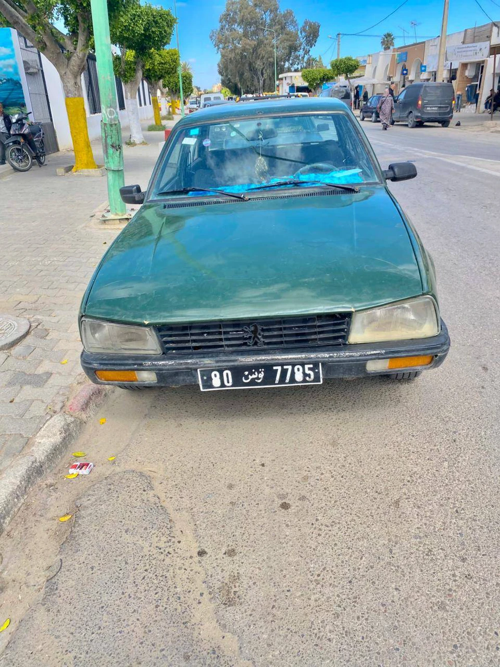 Carte voiture Peugeot 505