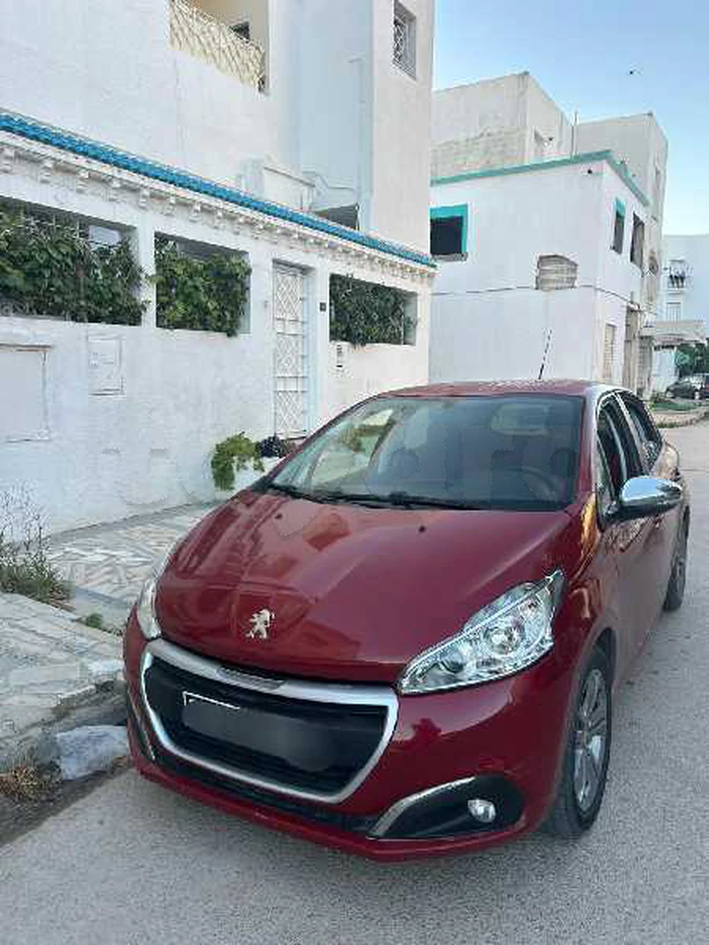 Carte voiture Peugeot 208