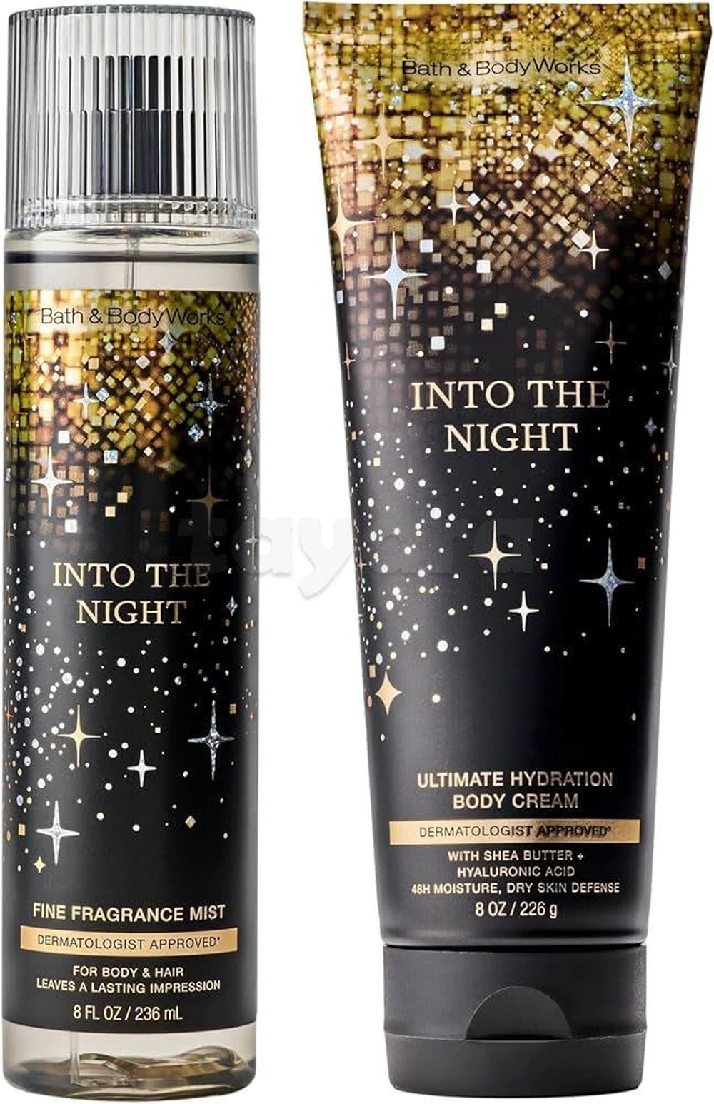 Brume parfumée fine et crème corporelle ultra karité - Bath and Body Works - Into the Night