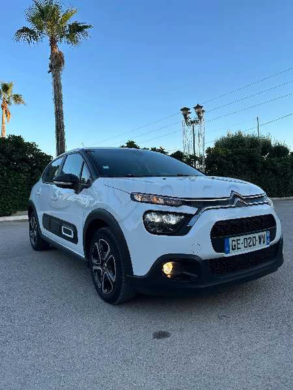 Carte voiture Citroen C3