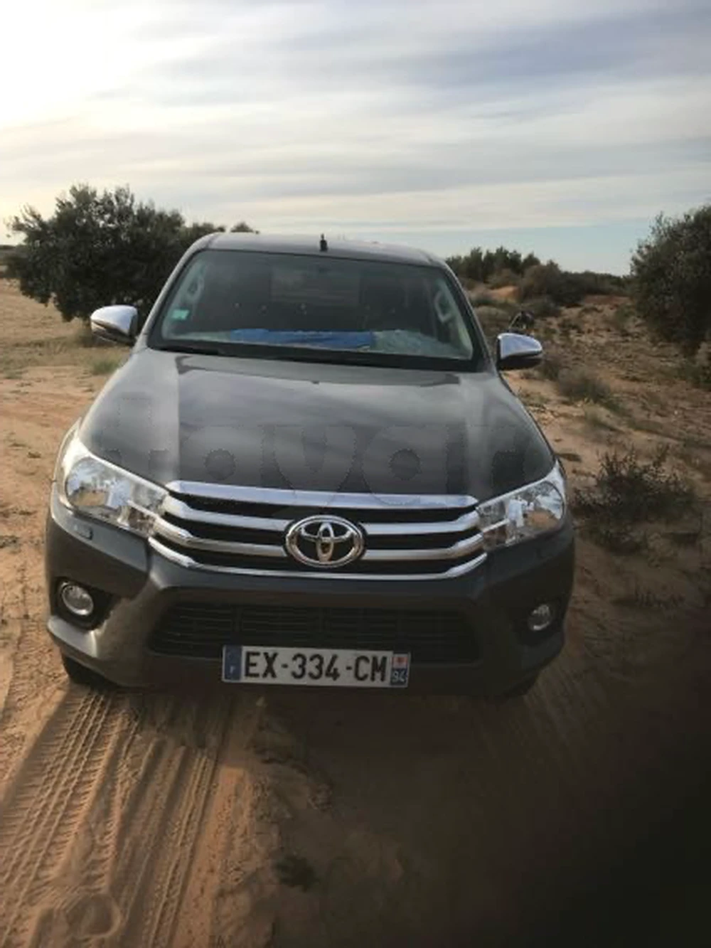 Carte voiture Toyota Hilux