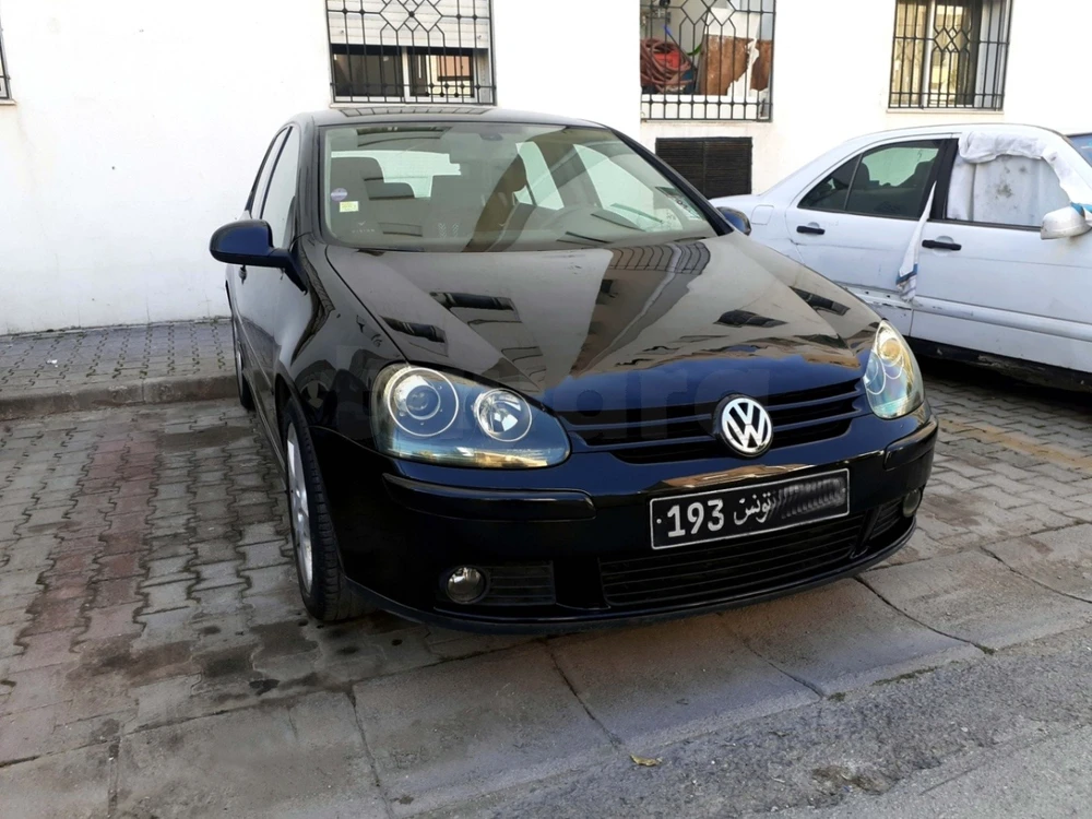 Carte voiture Volkswagen Golf 5