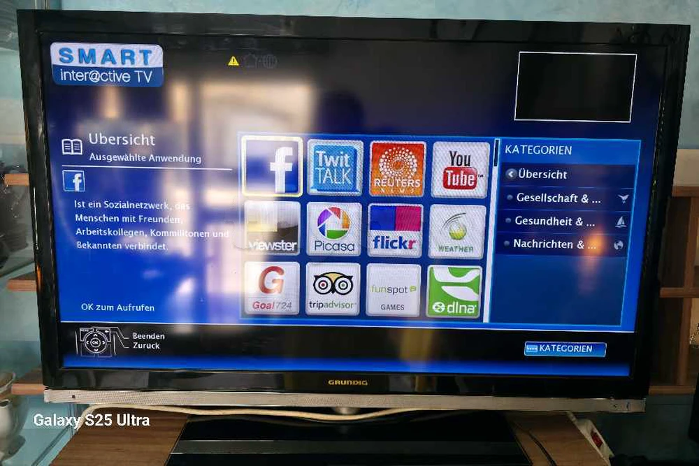 Smart TV Grundig (Importée d'Allemagne) – Très bon état !