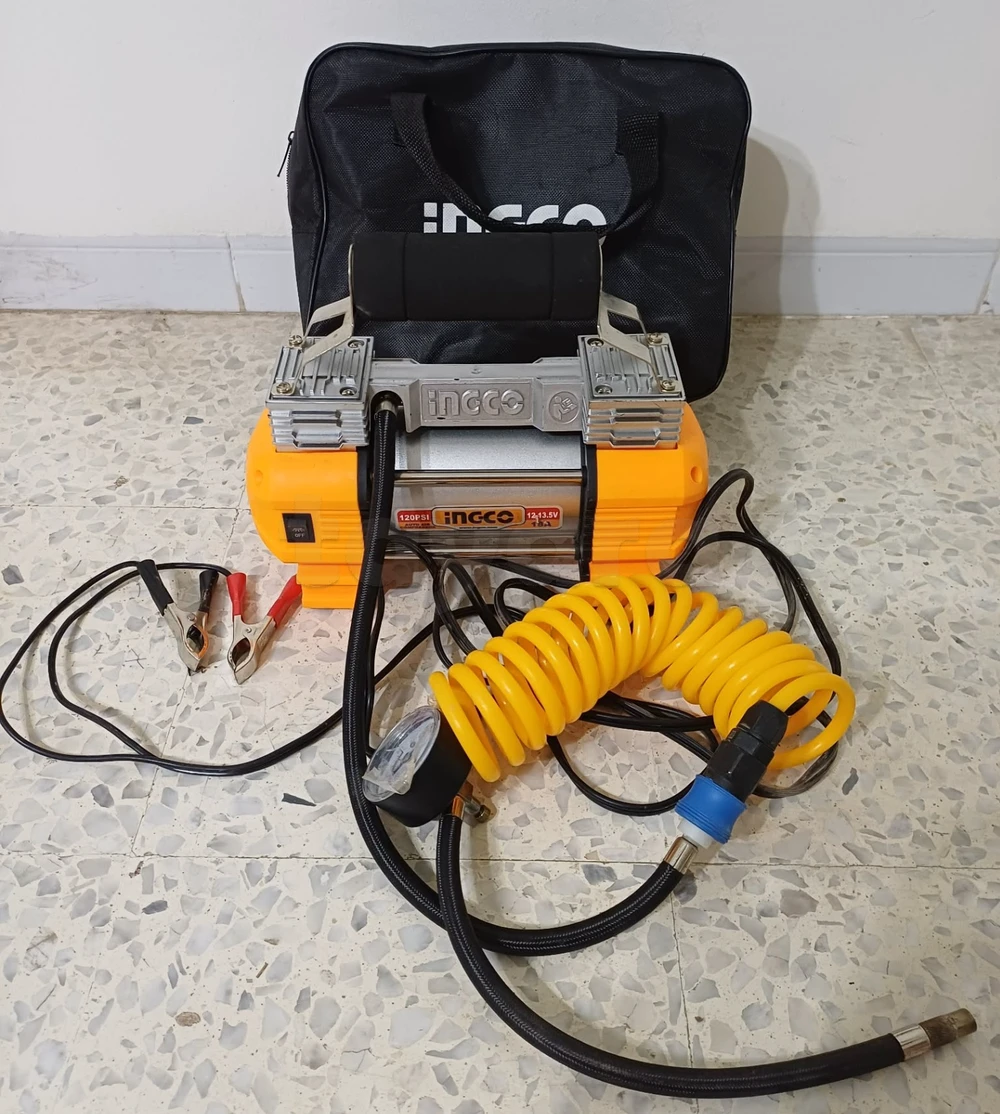 compresseur d'air Ingco tout neuf 12-13.5V 18A