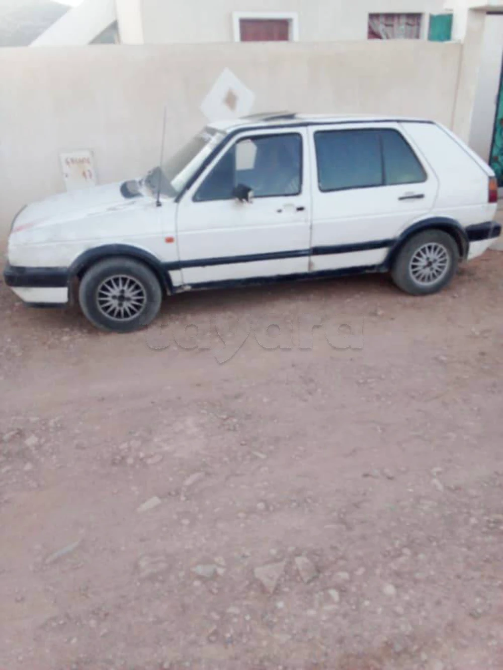 Carte voiture Volkswagen Golf 2