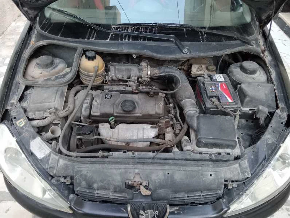 Carte voiture Peugeot 206