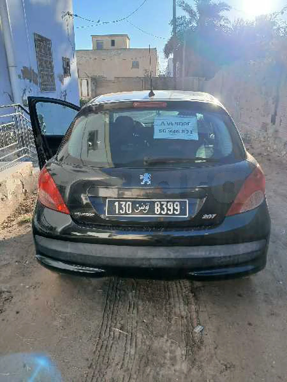 Carte voiture Peugeot 207