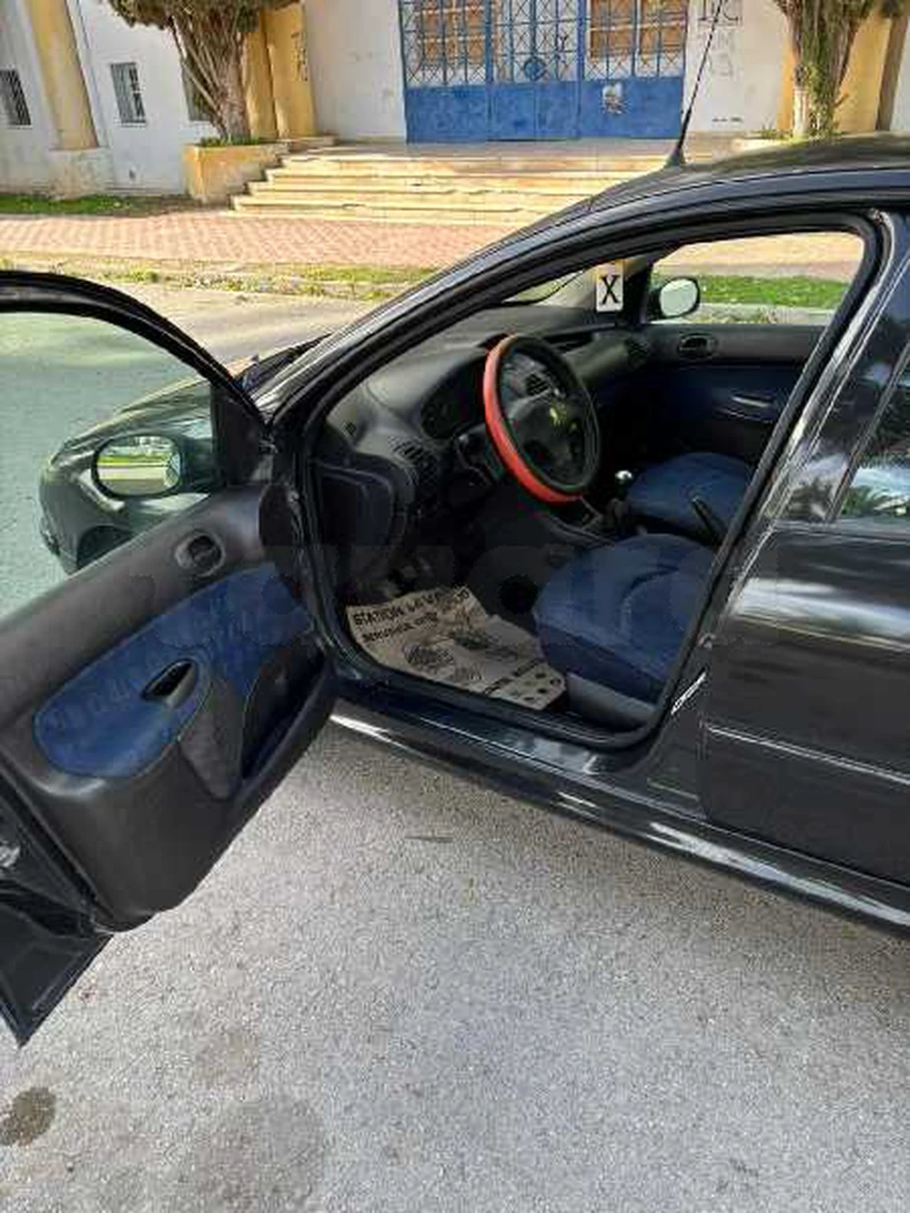 Carte voiture Peugeot 206