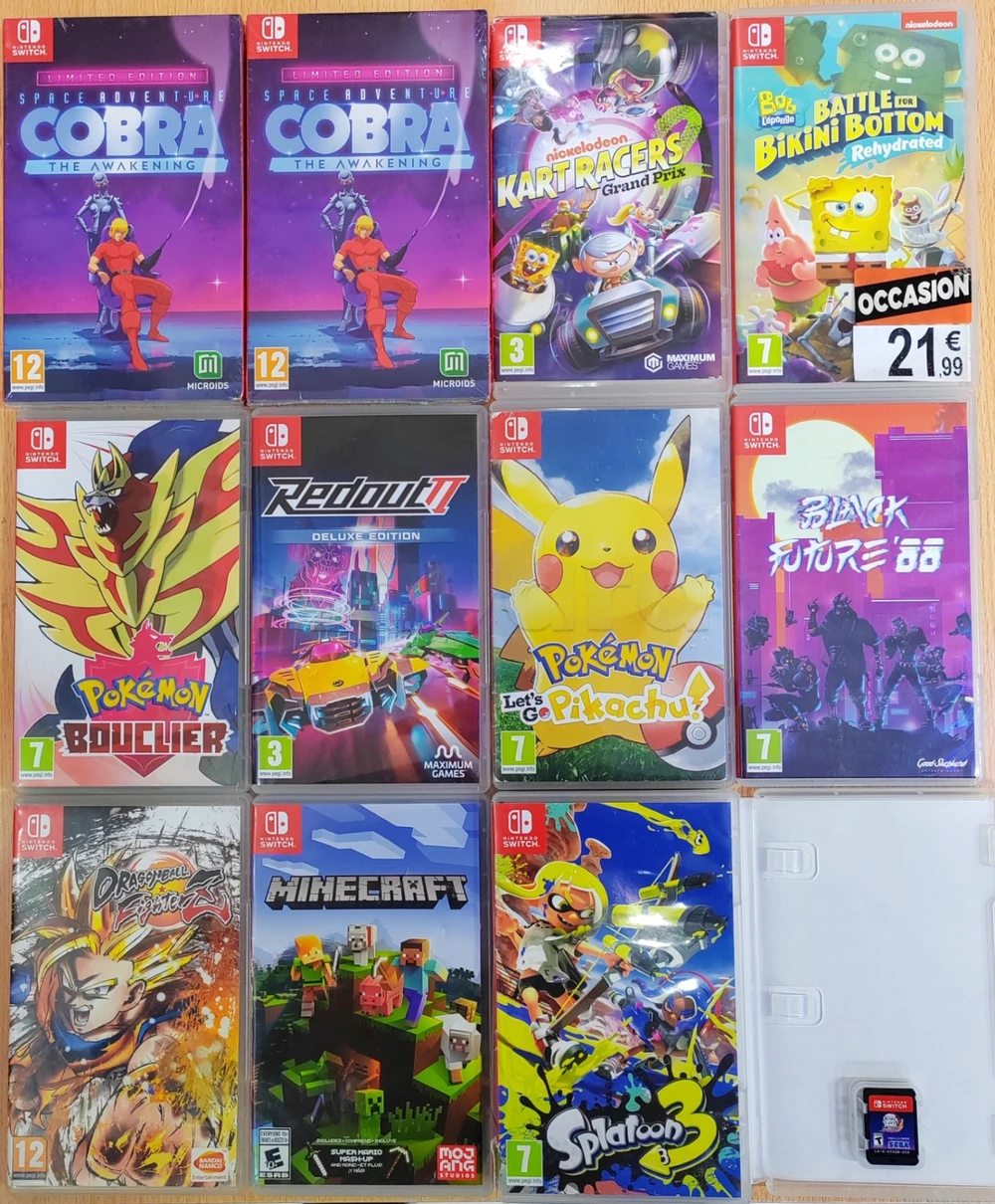 ✨ ️Switch Games ✨️ Excellentes état ✨️ Test possible