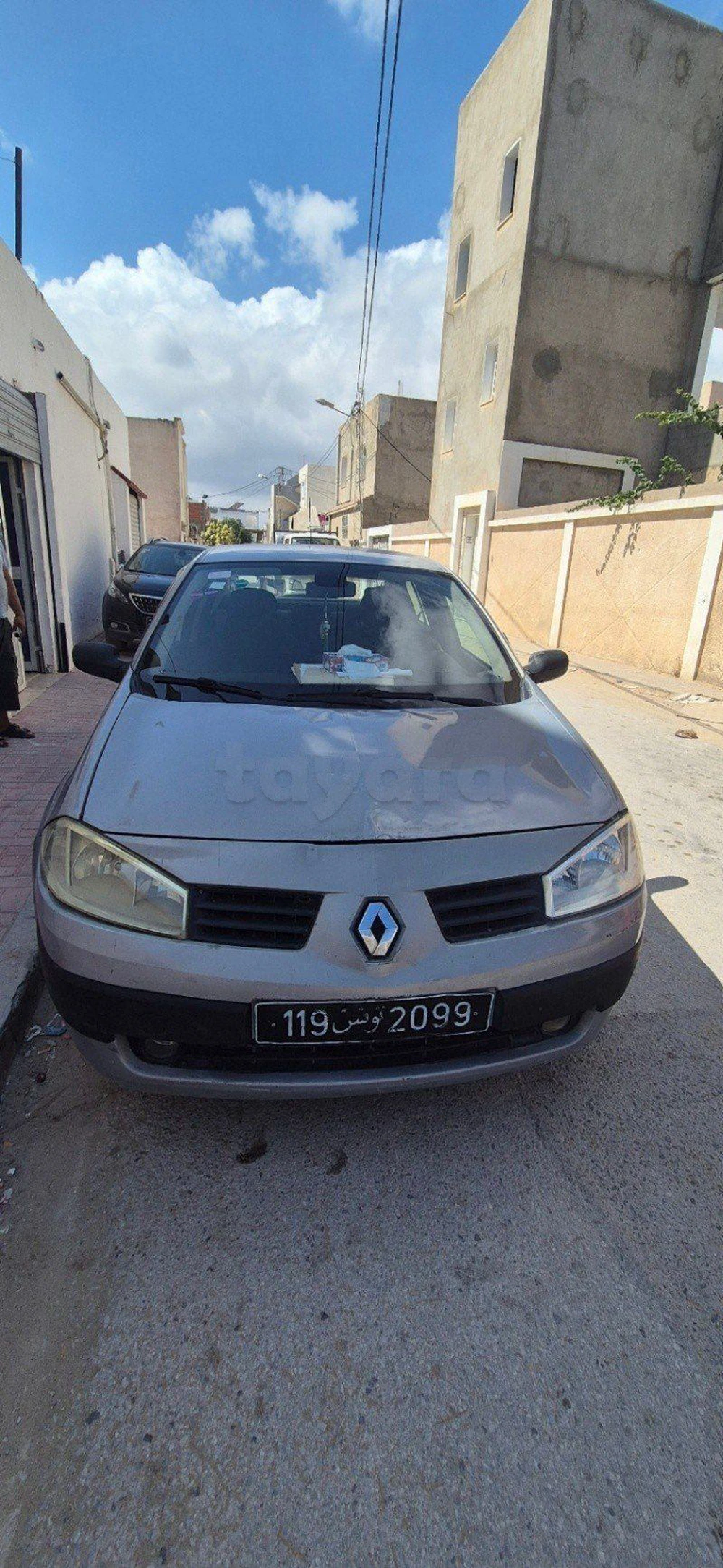 Carte voiture Renault Megane