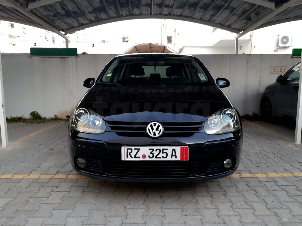 Carte voiture Volkswagen Golf 5