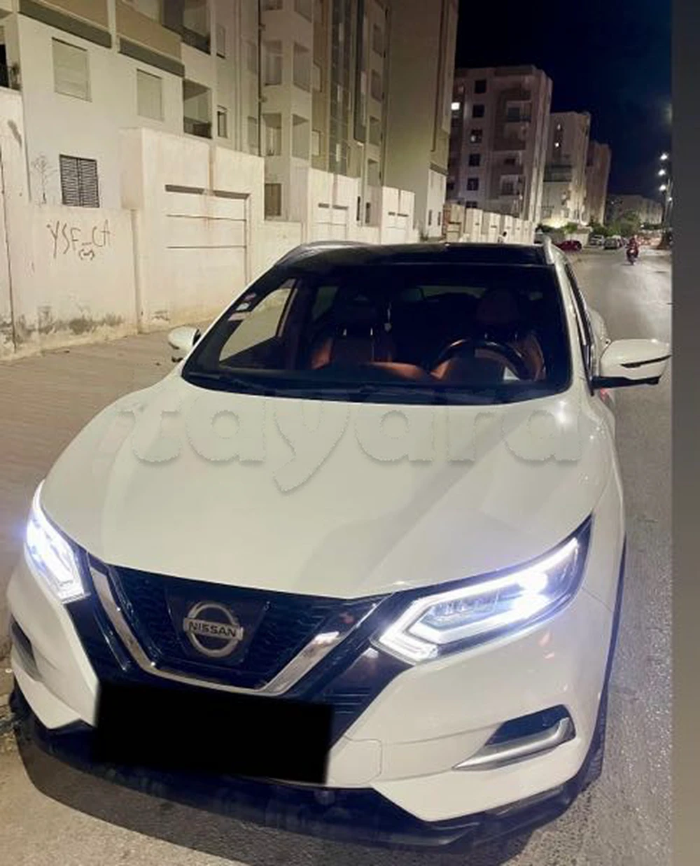 Carte voiture Nissan Qashqai