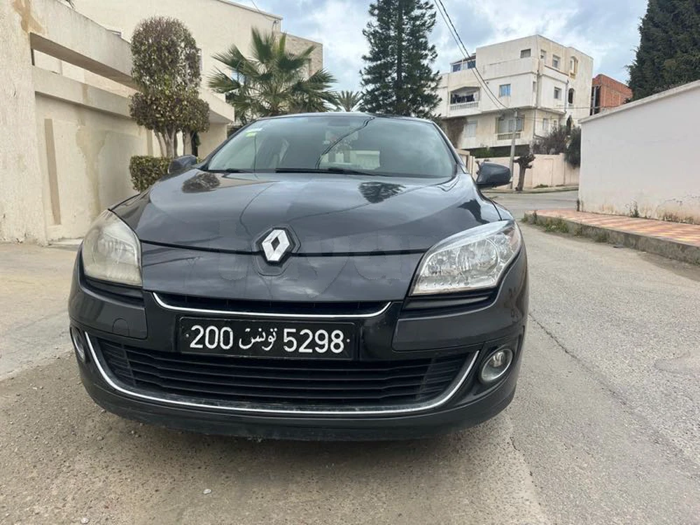 Carte voiture Renault Megane