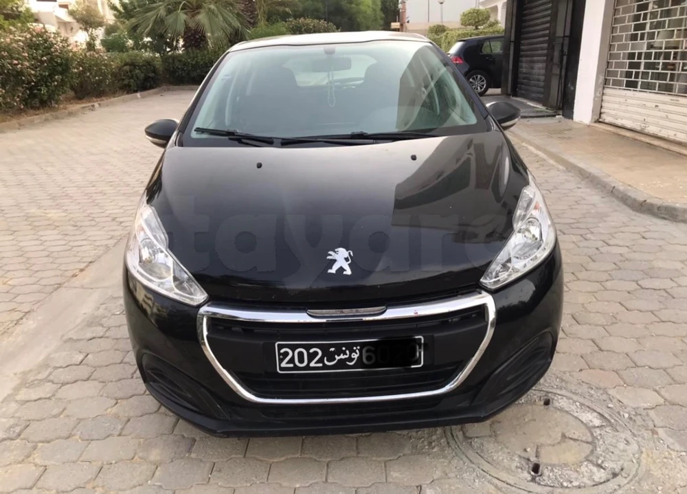 Carte voiture Peugeot 208