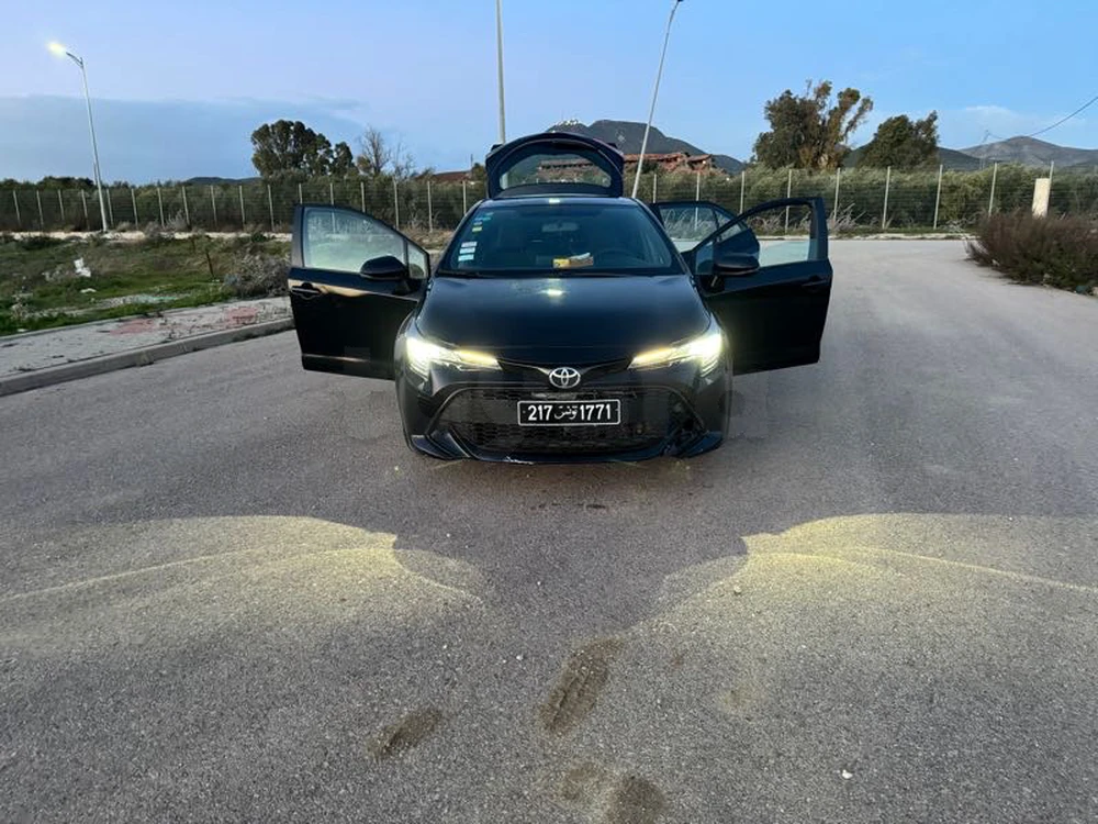 Carte voiture Toyota Corolla