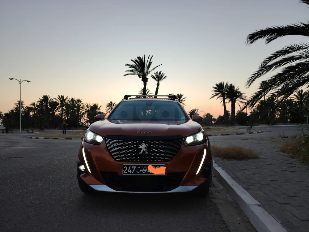 Carte voiture Peugeot 2008